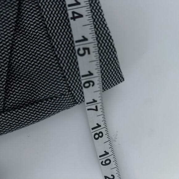 Express Editor Black & White Patterned Bootcut Pants - 6 - Picture 4 of 8